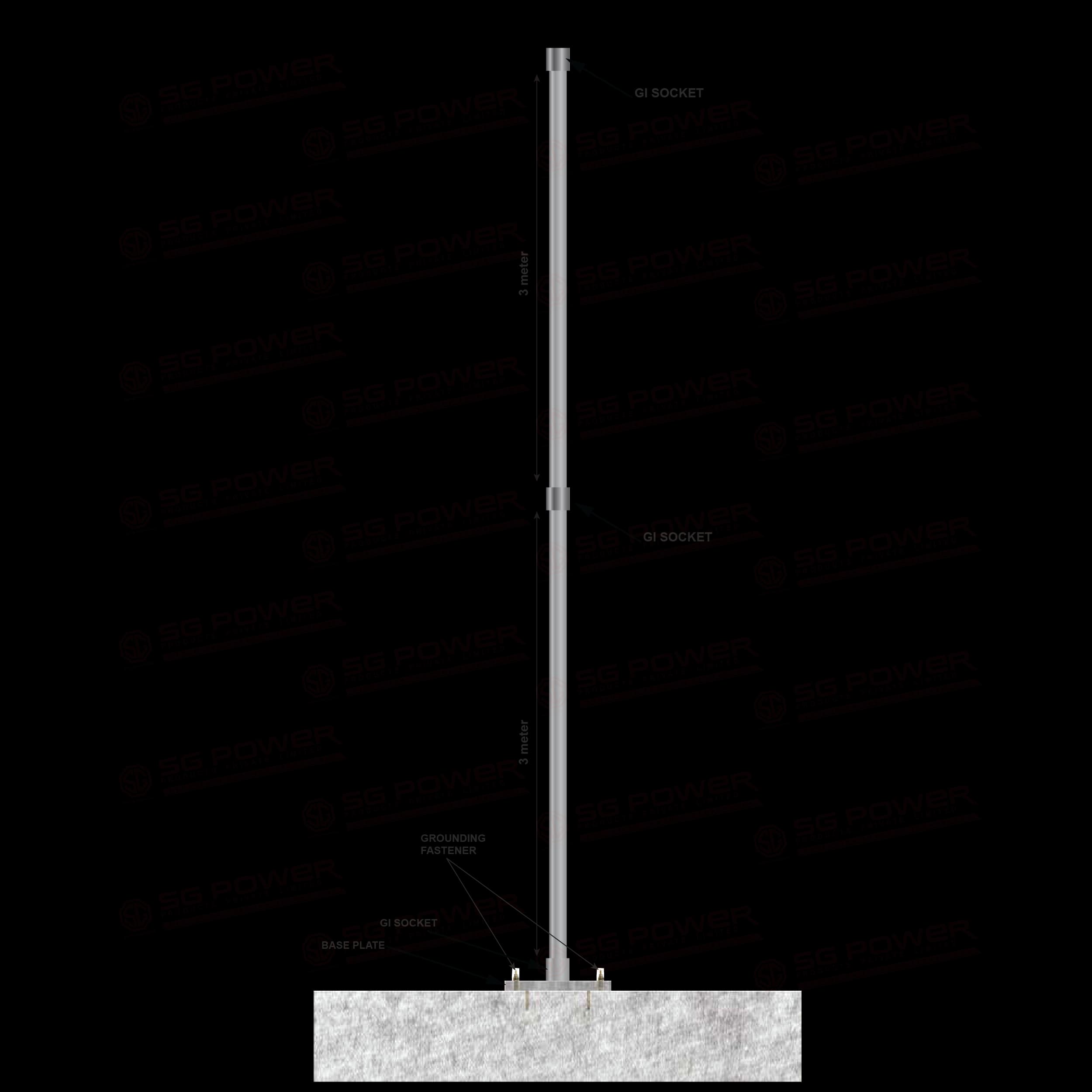 GI Mast Drawing